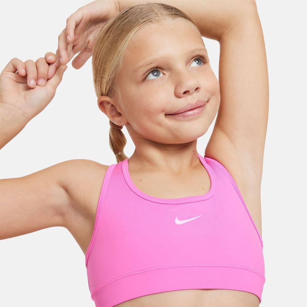 NIKE GIRLS PRO DRI-FIT SWOOSH BRA