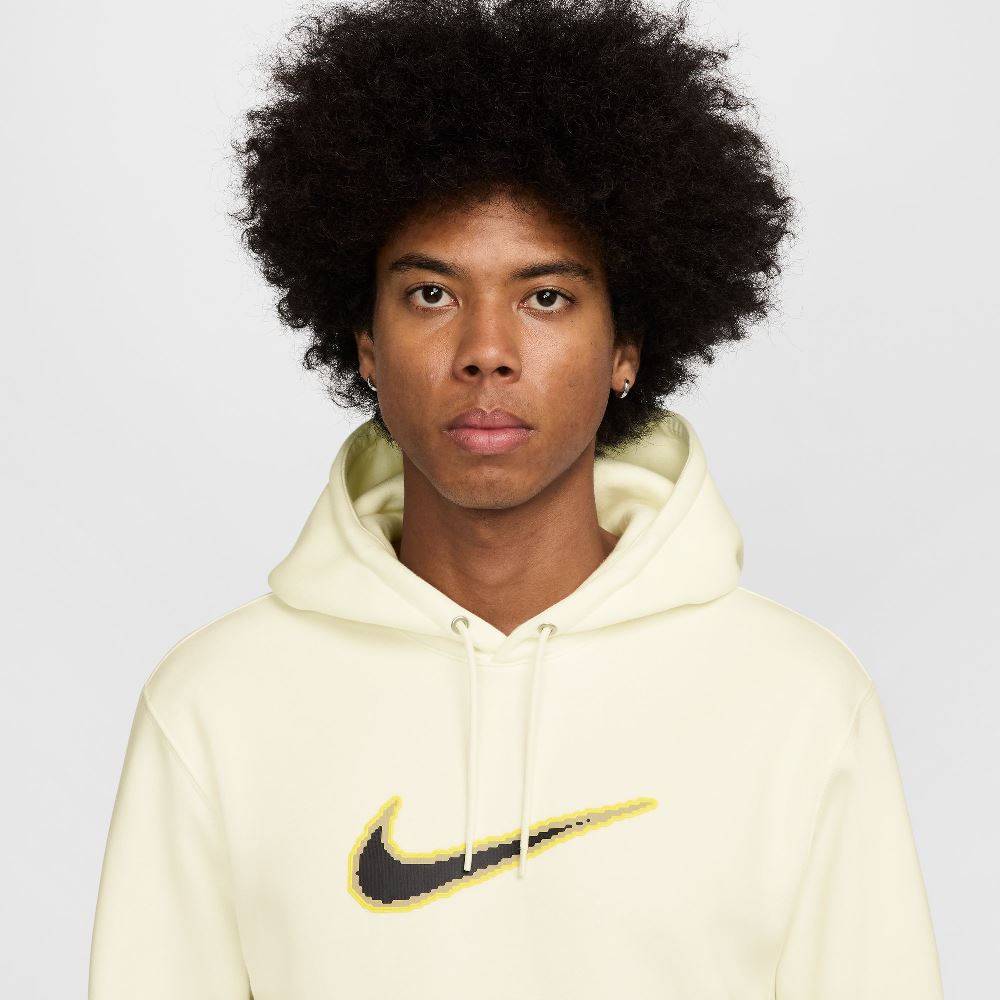 NIKE CLUB MENS FLEECE HOODIE NEO