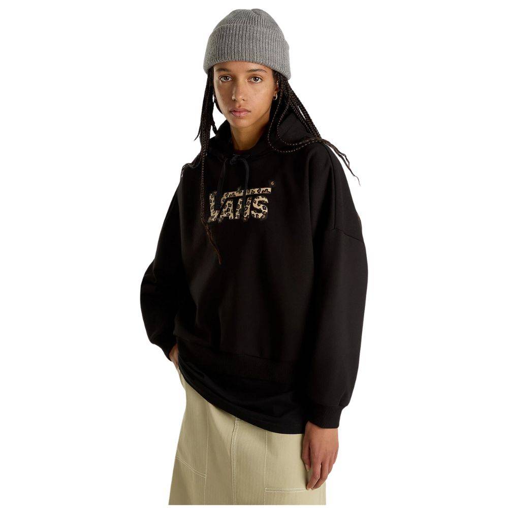 VANS WOMENS ANIMALIER LOOSE HOODIE