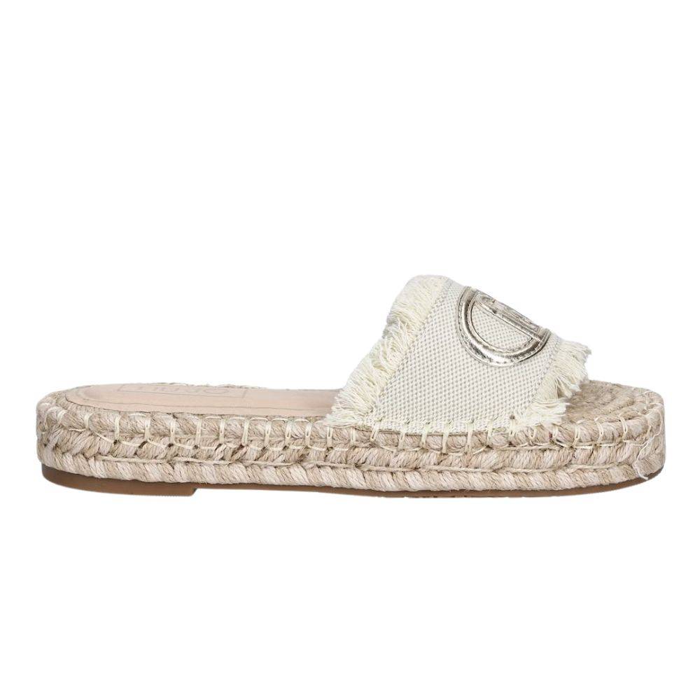 PAROS 01 - CANVAS SANDAL WITH MAXI LOGO