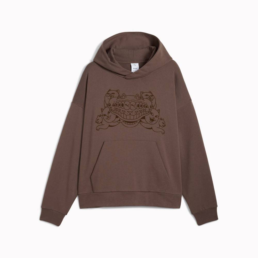PUMA X RIPNDIP BOXY GRAPHIC HOODIE TR