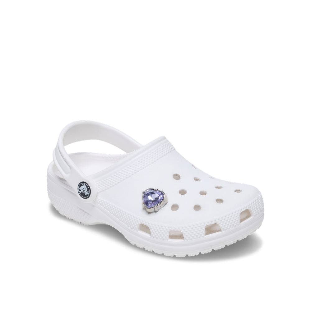 CROCS NIGHTSHADE  SMT GEM HEART JIBBITZ™ CHARM