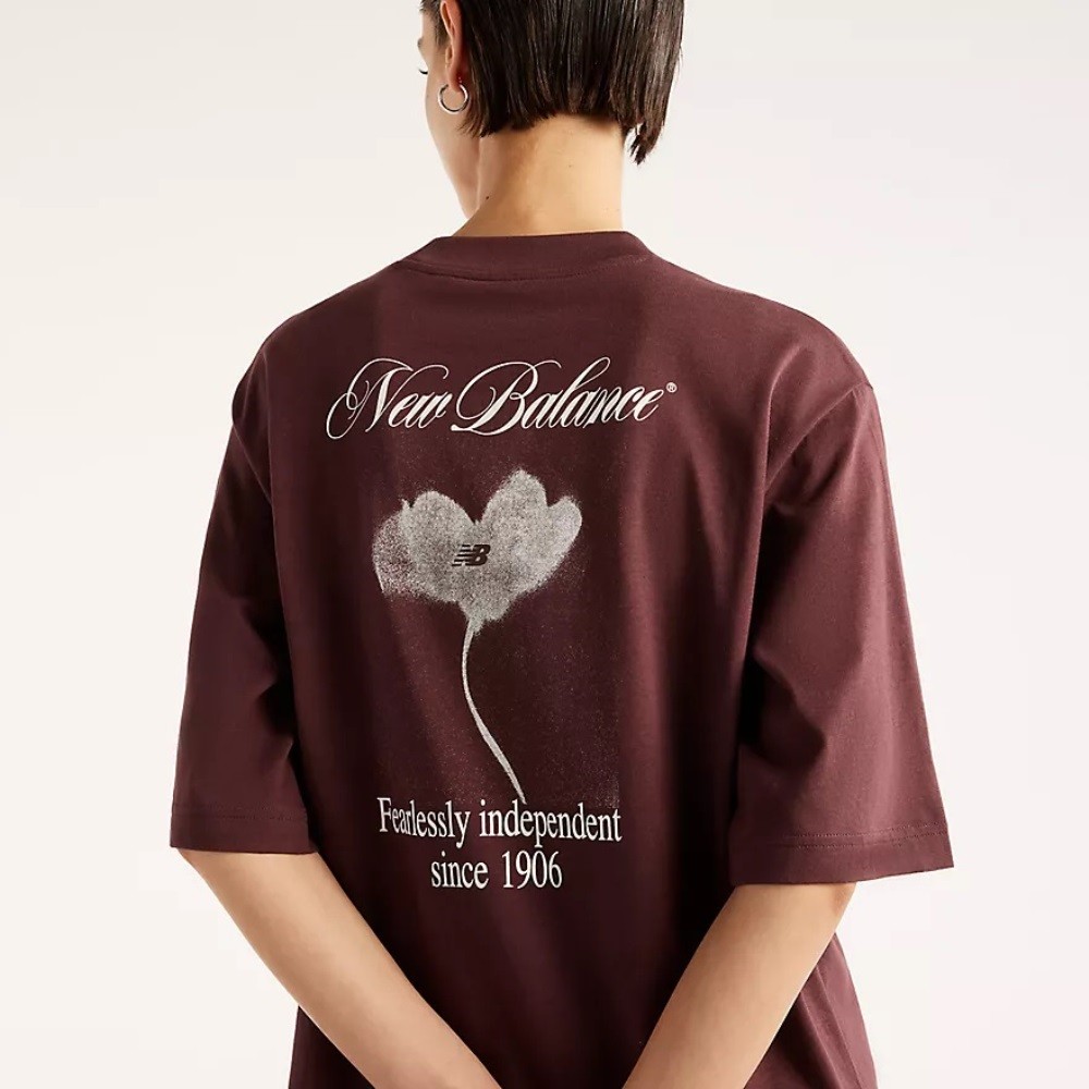 NEW BALANCE PRESSED FLOWERS RELAXED T-SHIRT