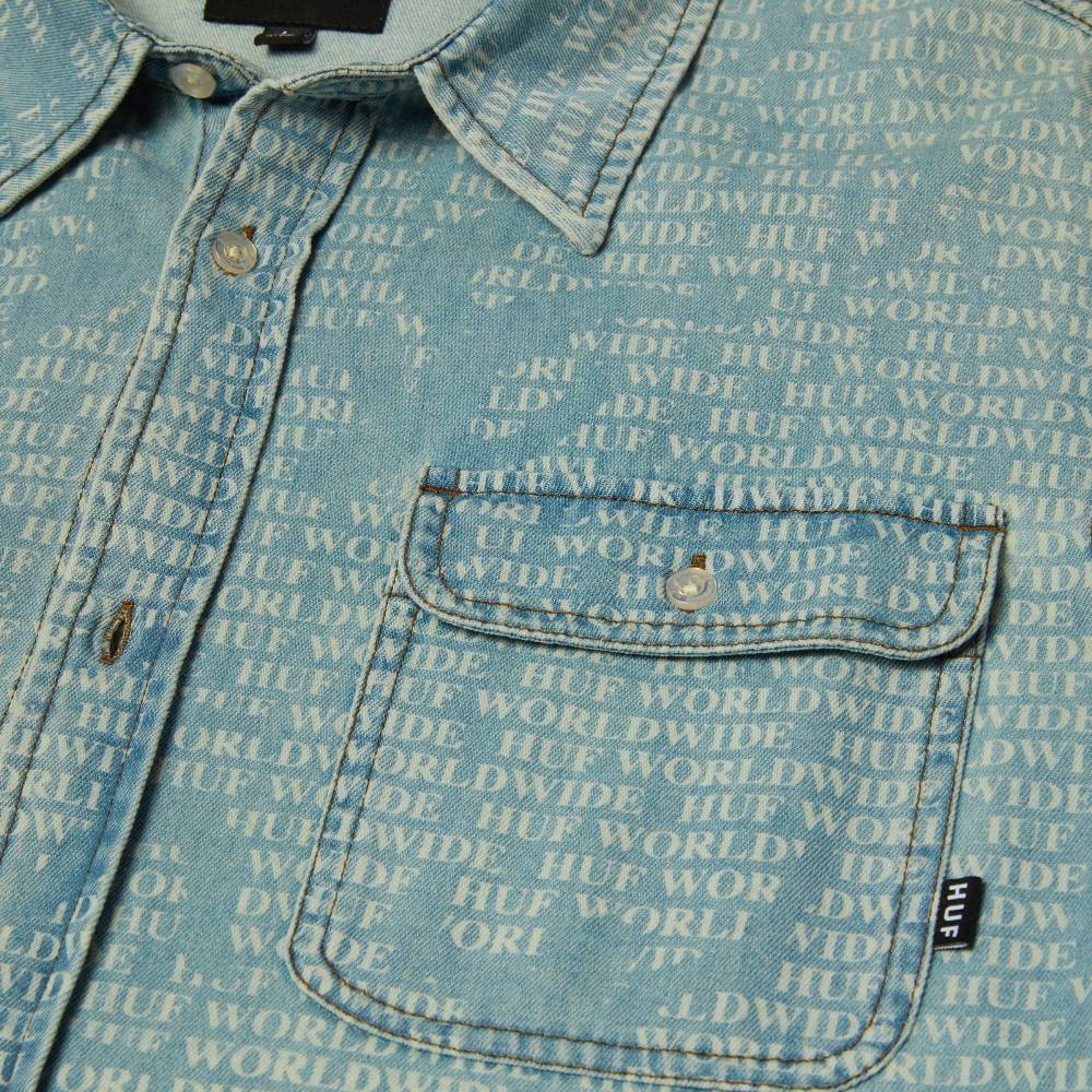 HUF CEREMONY DENIM SHIRT