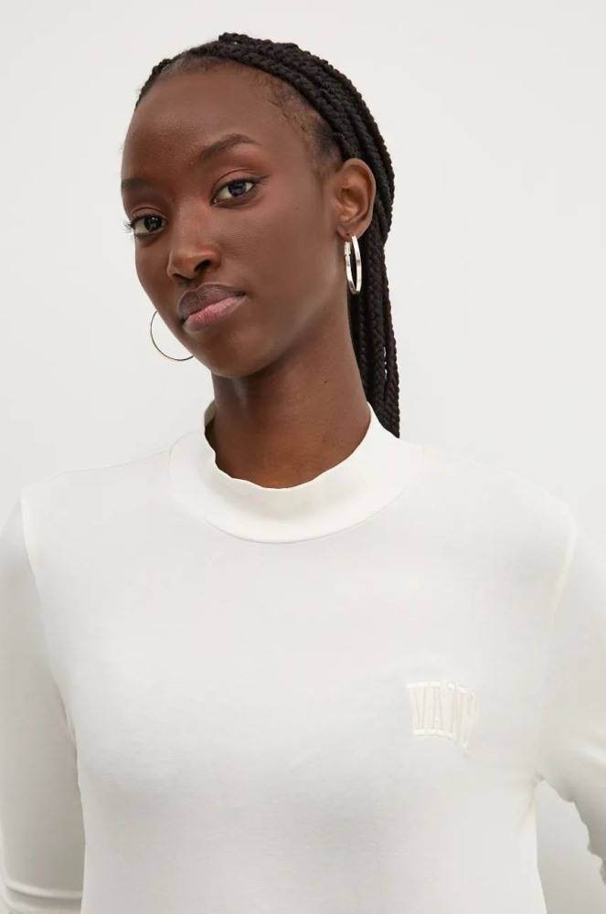 VANS WOMENS MINI MOCK NECK LONG SLEEVE TOP