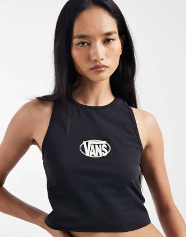 VANS W OVAL LOGO TANK
