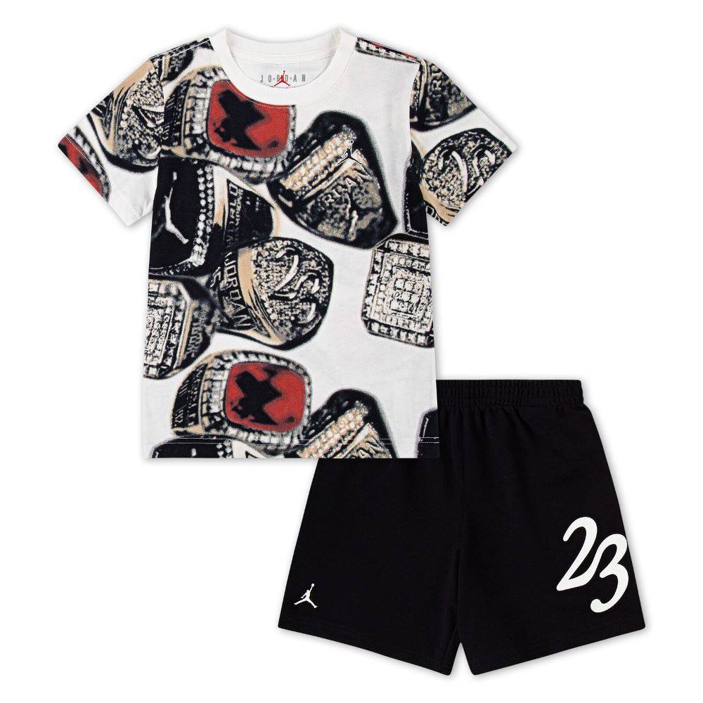 NIKE JORDAN LITTLE KIDS MVP RING SHORT SET