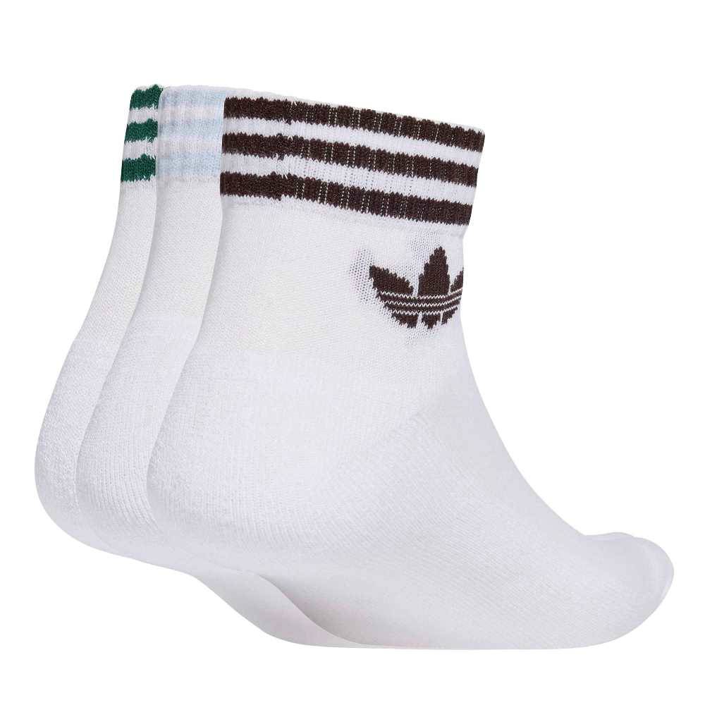 ADIDAS ORIGINALS 3S ANKLE SOCKS 3-PACK