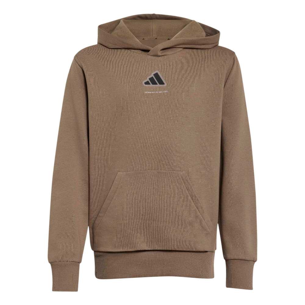 ADIDAS BOYS SLOGAN FLEECE HOODIE
