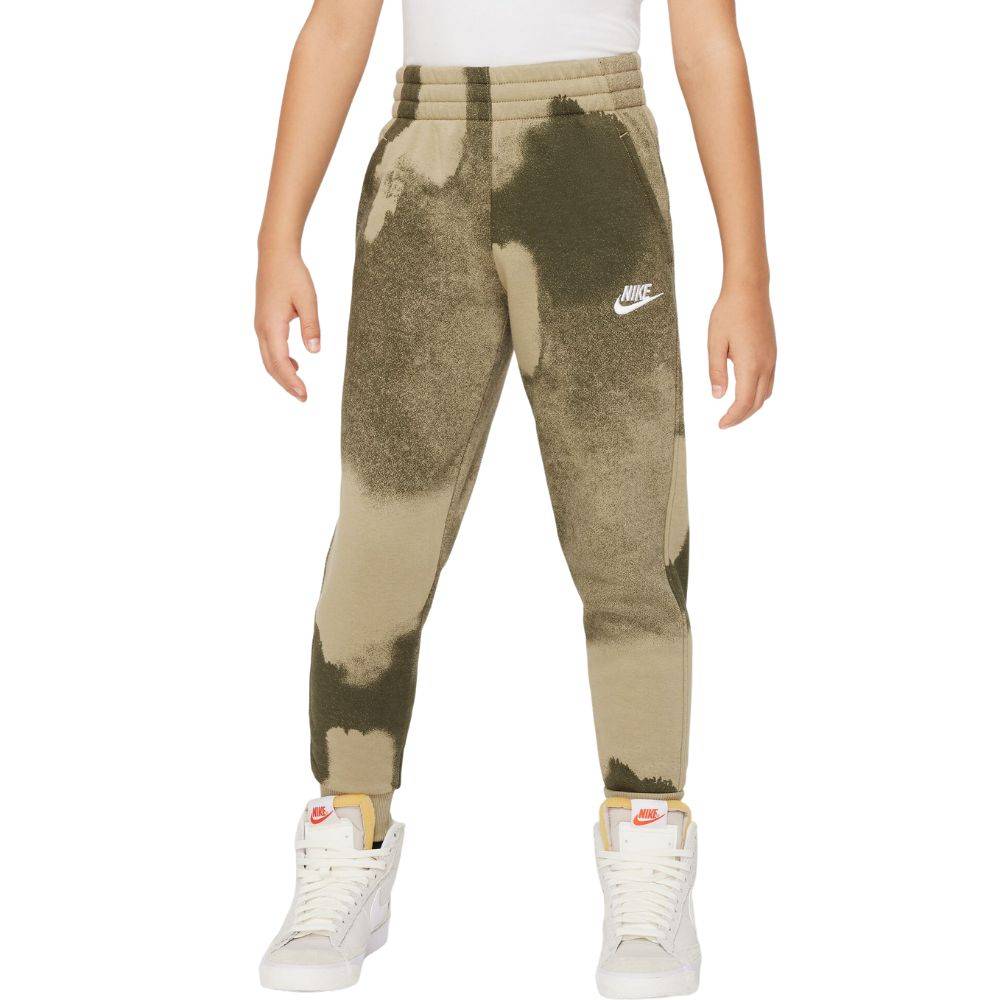 NIKE KIDS CLUB FLEECE WASH PRINTED JOGGER