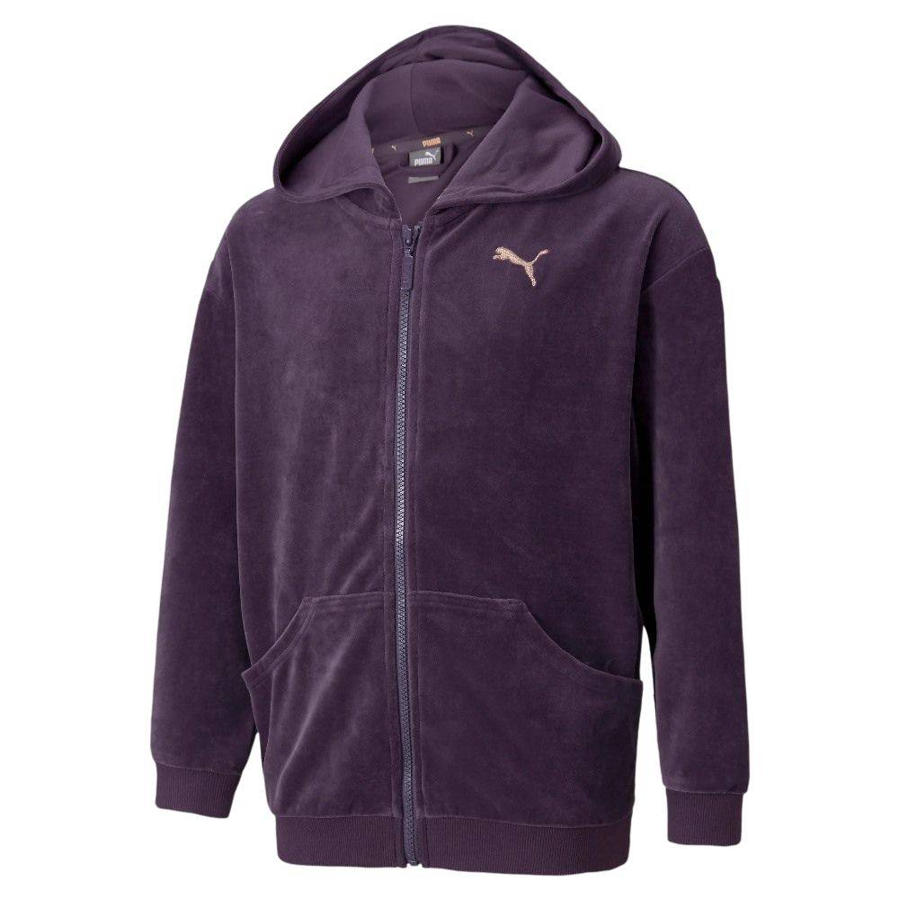 PUMA ALPHA VELOUR GIRLS JACKET