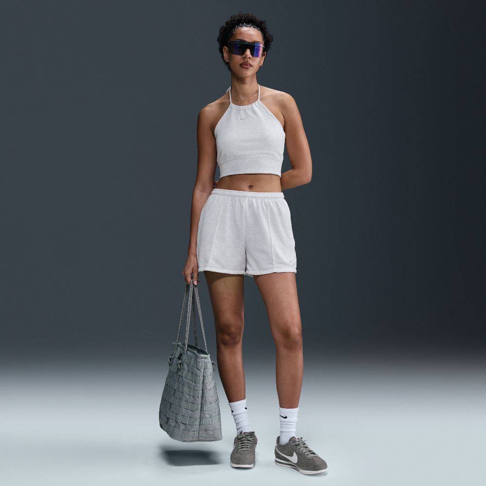 NIKE NSW WOMENS CHILL TERRY CROPPED TOP