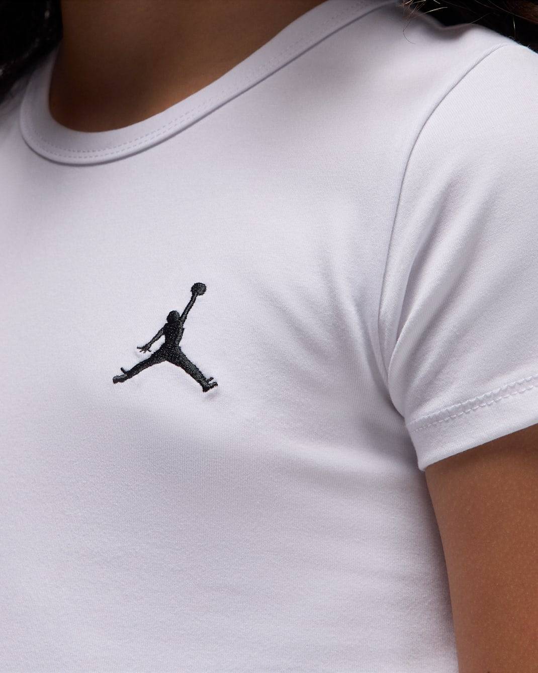 NIKE JORDAN GIRLS MJ BABY BROOKLYN ESS SS TEE