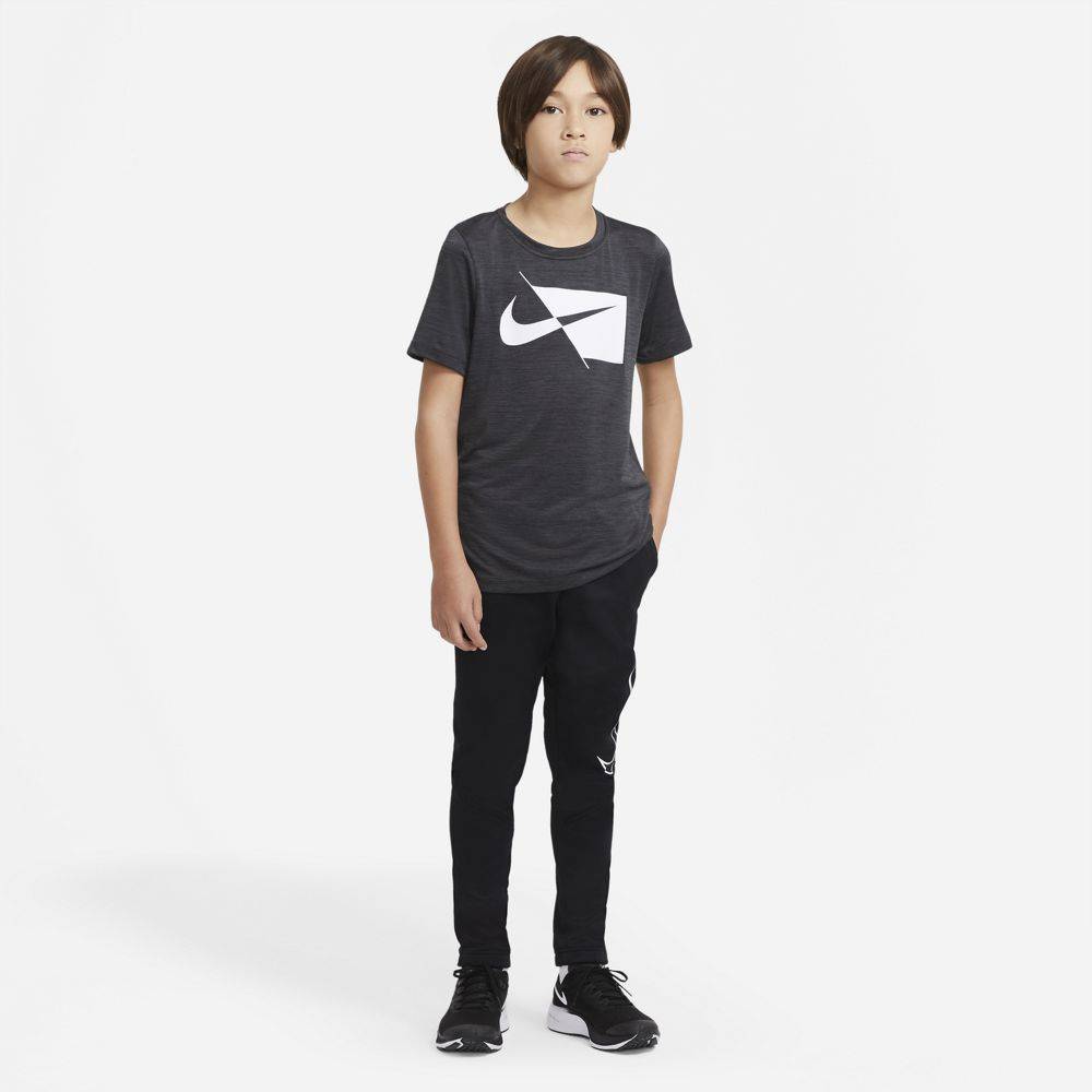 NIKE KIDS DRI-FIT HYBRID SS TOP