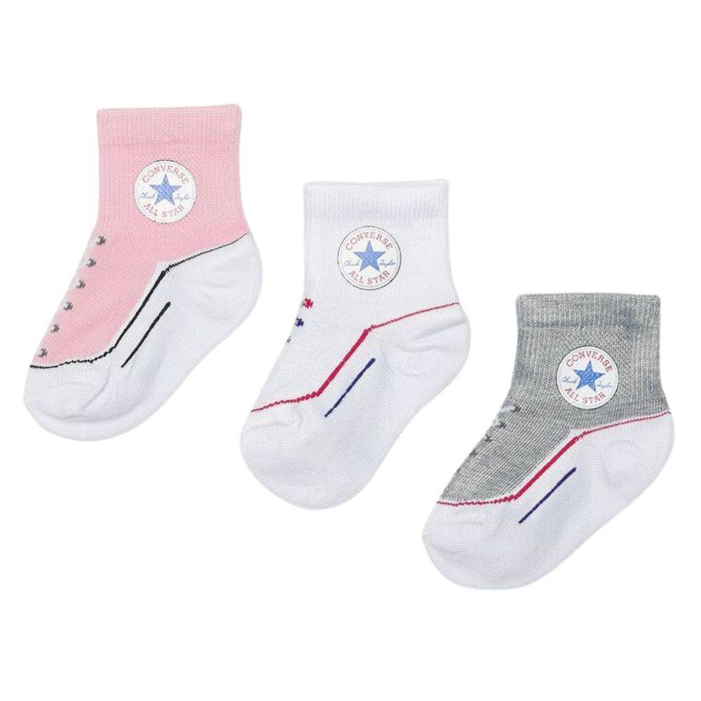 CONVERSE  CHN INFANT STRIATED QTR 3PK