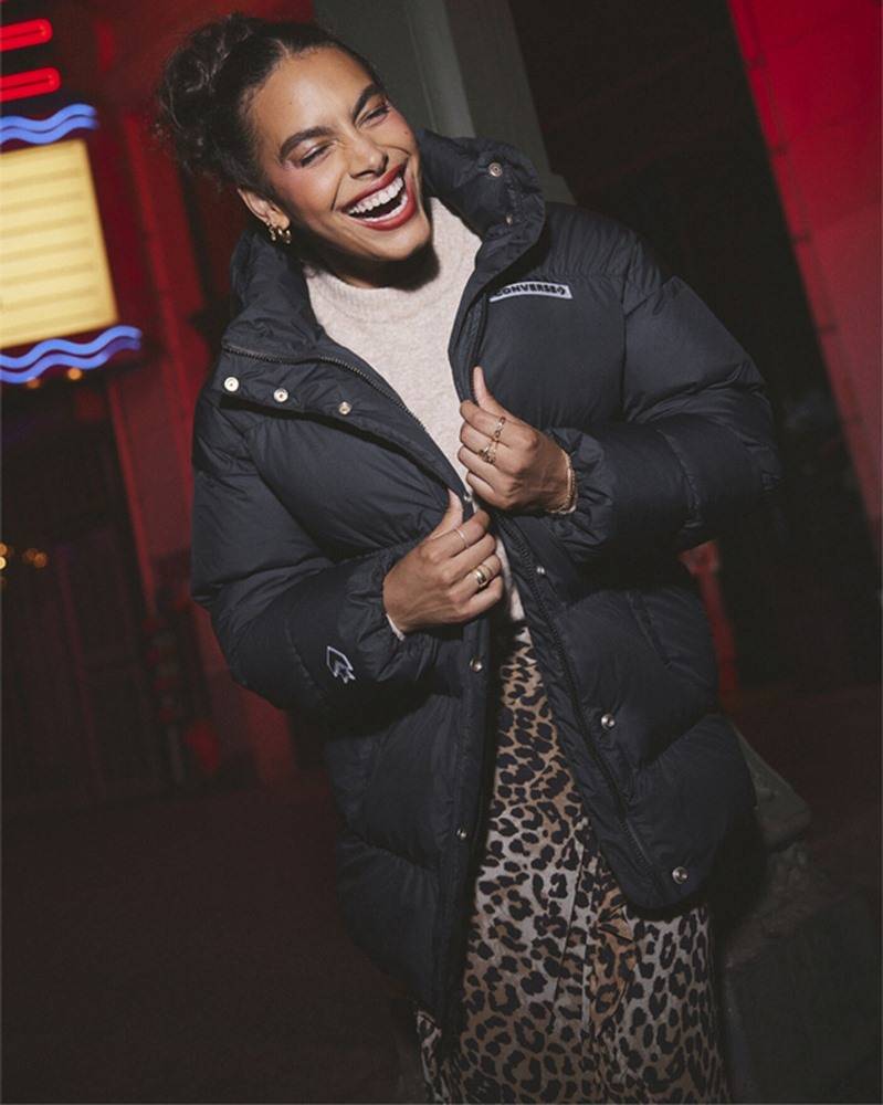 CONVERSE OVERSIZED SUPER PUFFER JACKET