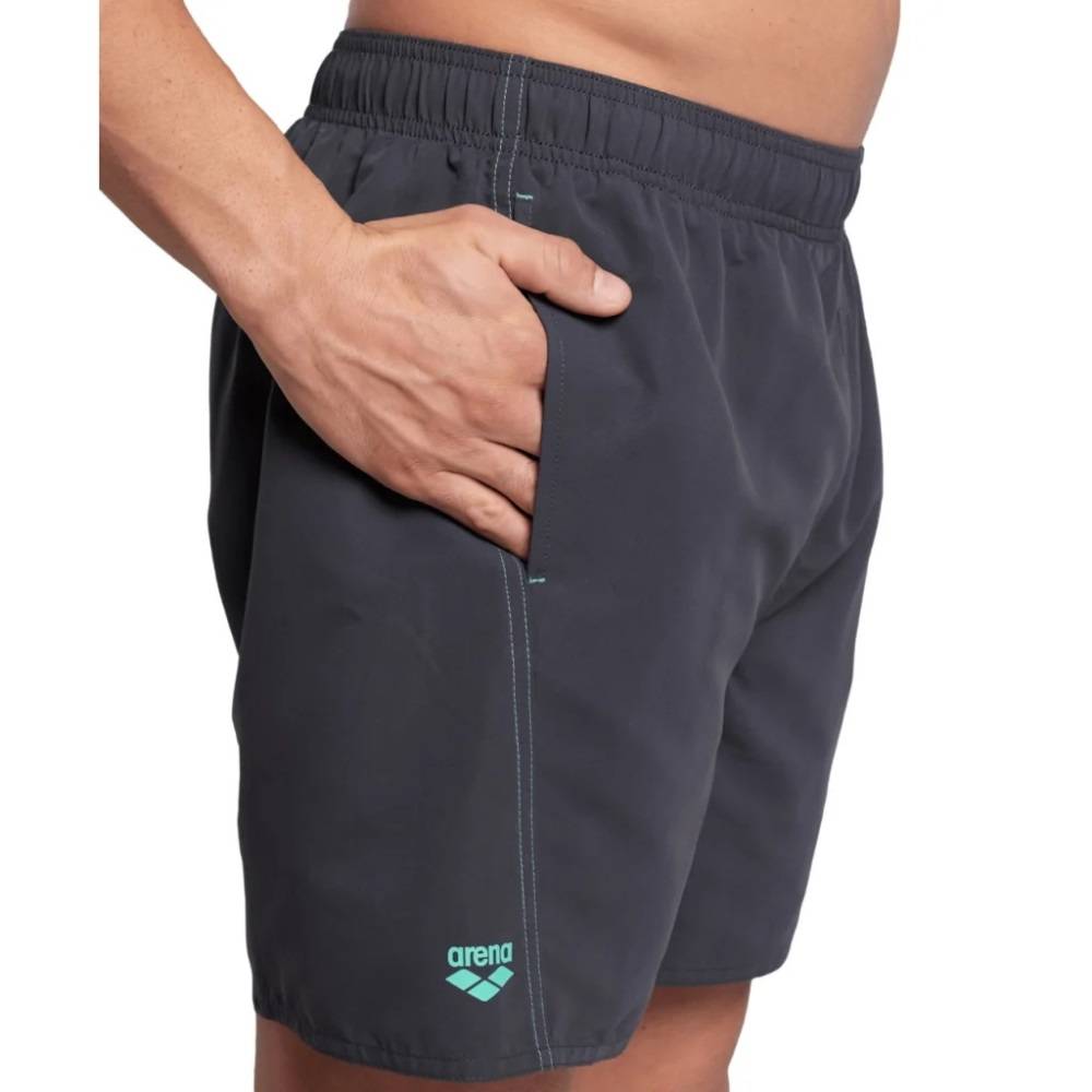 ARENA FUNDAMENTALS LOGO BOXER SWIMSHORT MENS