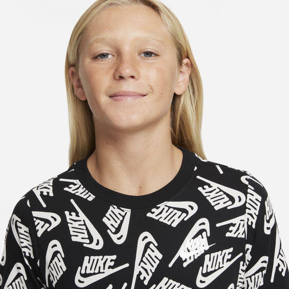 NIKE NSW BOYS FUTURA ALL-OVER-PRINT TEE