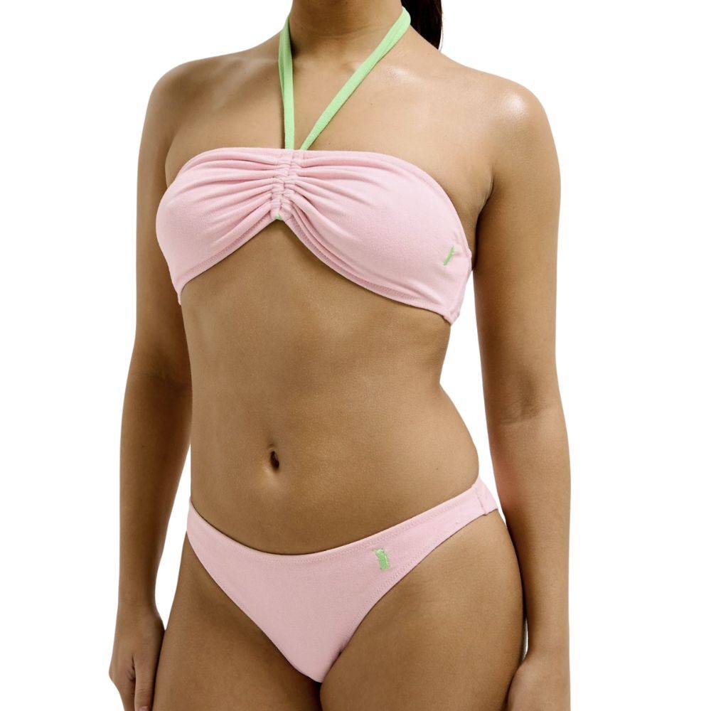 JUICY COUTURE ROXY TOWELLING HALTER BIKINI SET