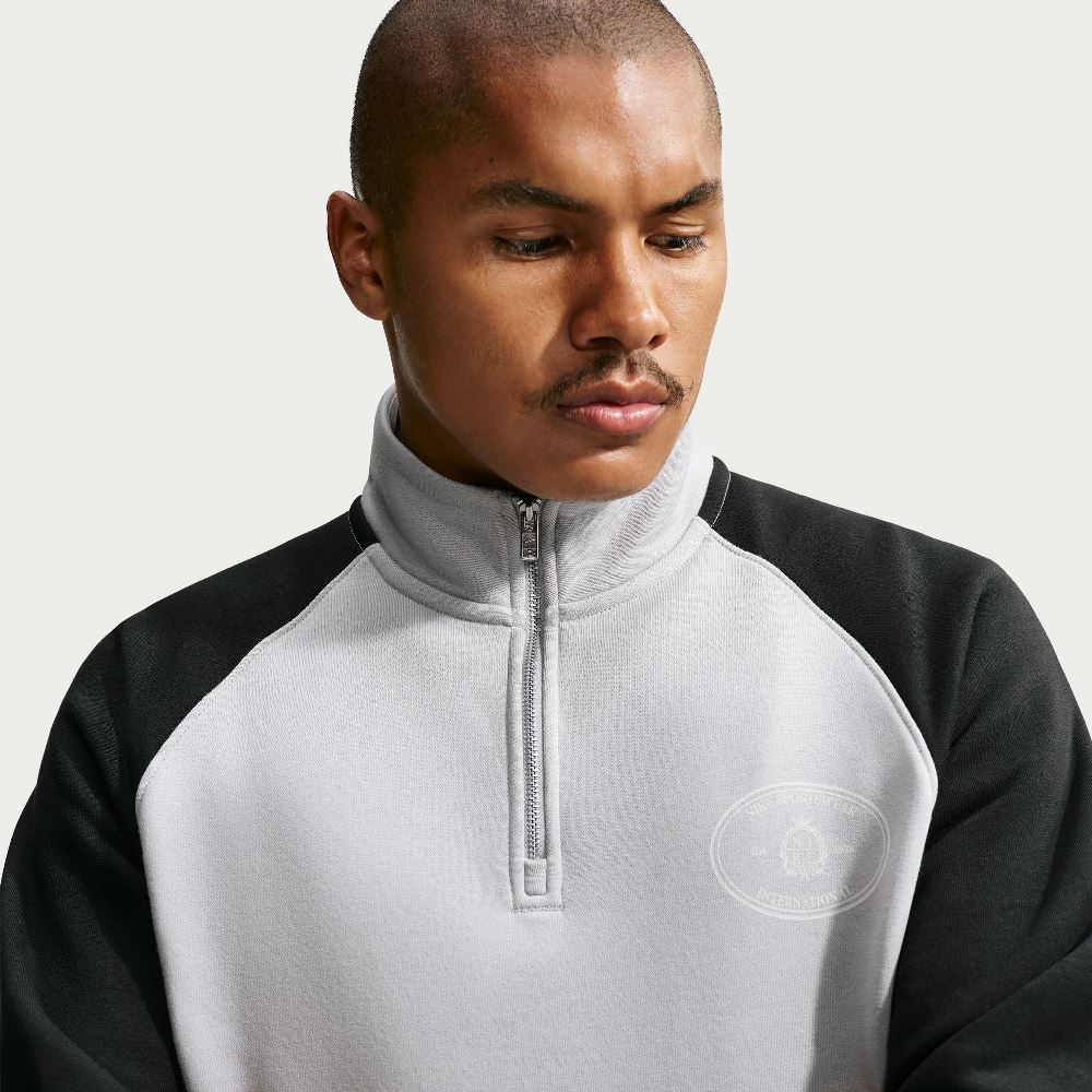 NIKE CLUB 1/2 ZIP FLEECE TOP