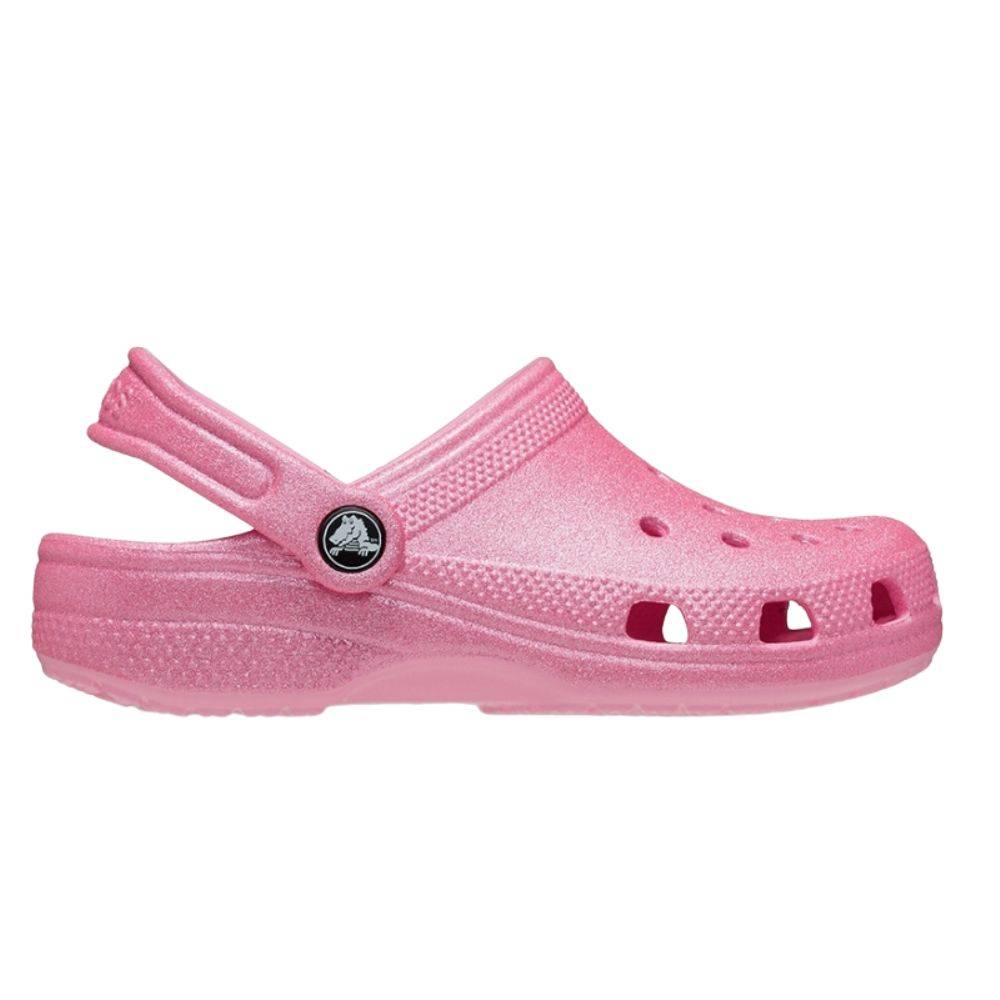 CROCS TODDLERS' CLASSIC GLITTER CLOG