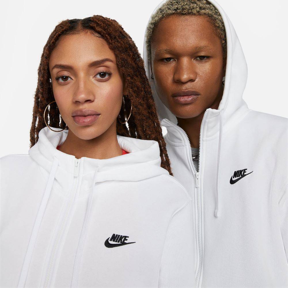 NIKE SPORTSWEAR CLUB FLEECE FULL ZIP HOODIE MENS