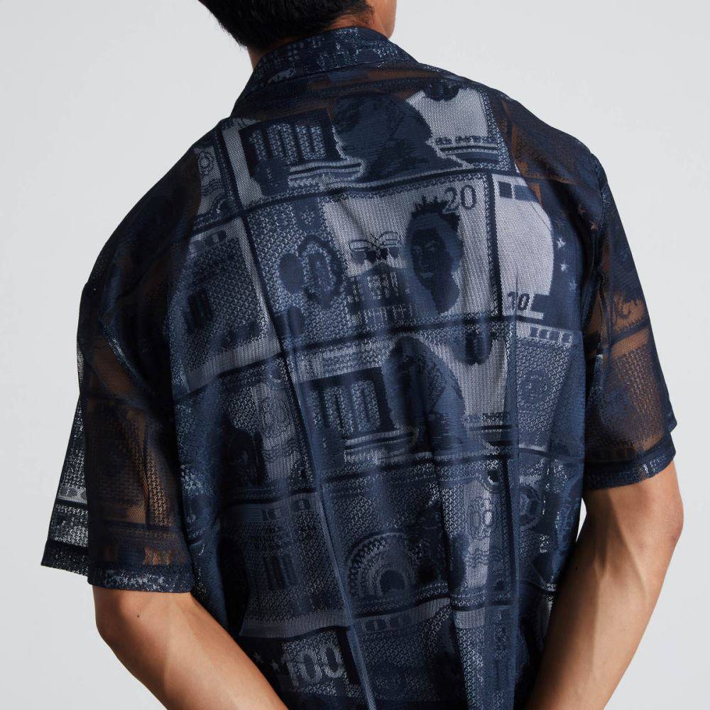 HUF GLOBAL CURRENCY S/S LACE SHIRT