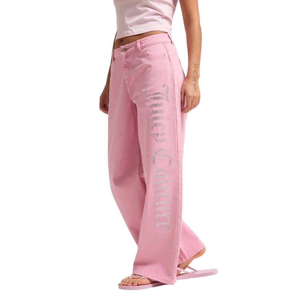 JUICY COUTURE DIAMANTE WIDE LEG JEAN