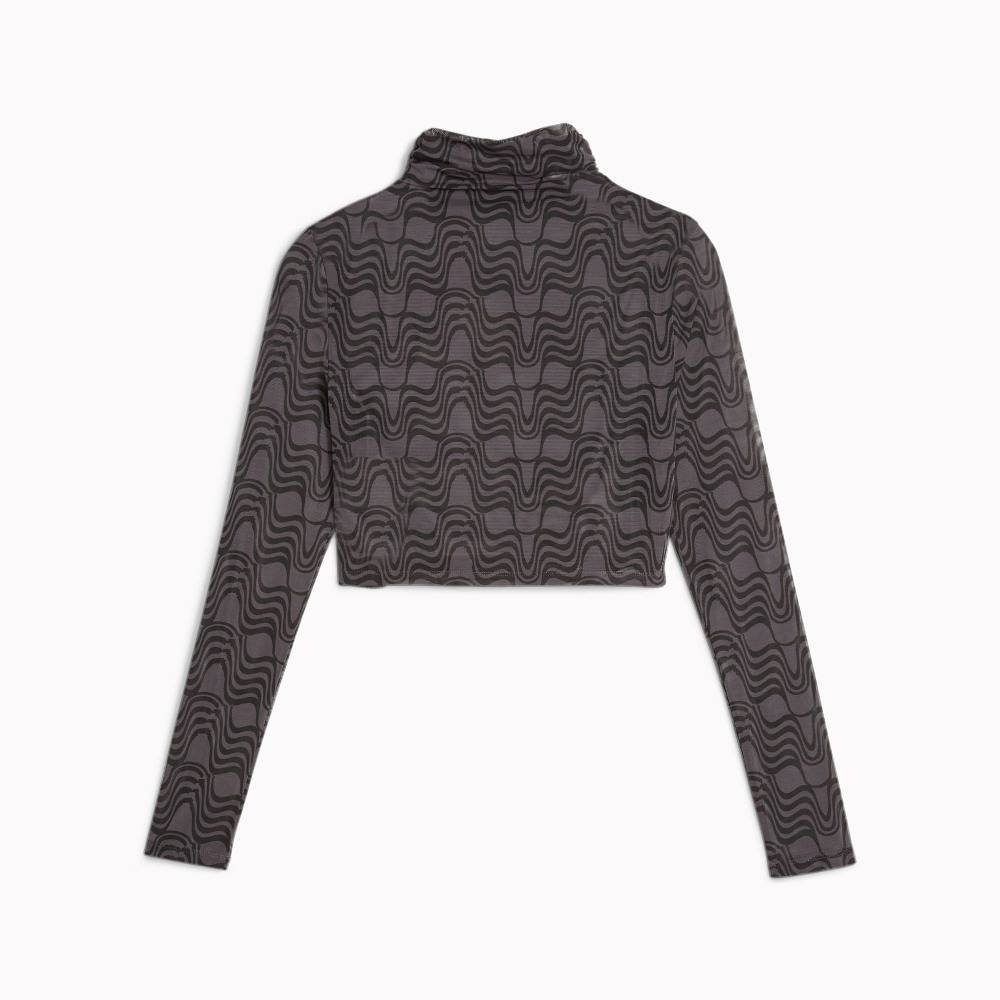 PUMA WINTER RINK SEE THROUGH LONGSLEEVE TOP