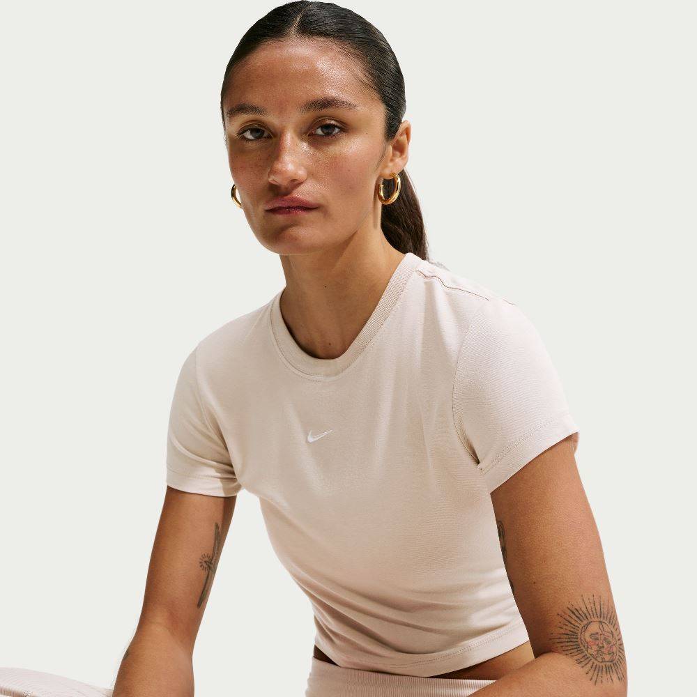 NIKE NSW WOMENS CHIL KNIT CROPPED TOP