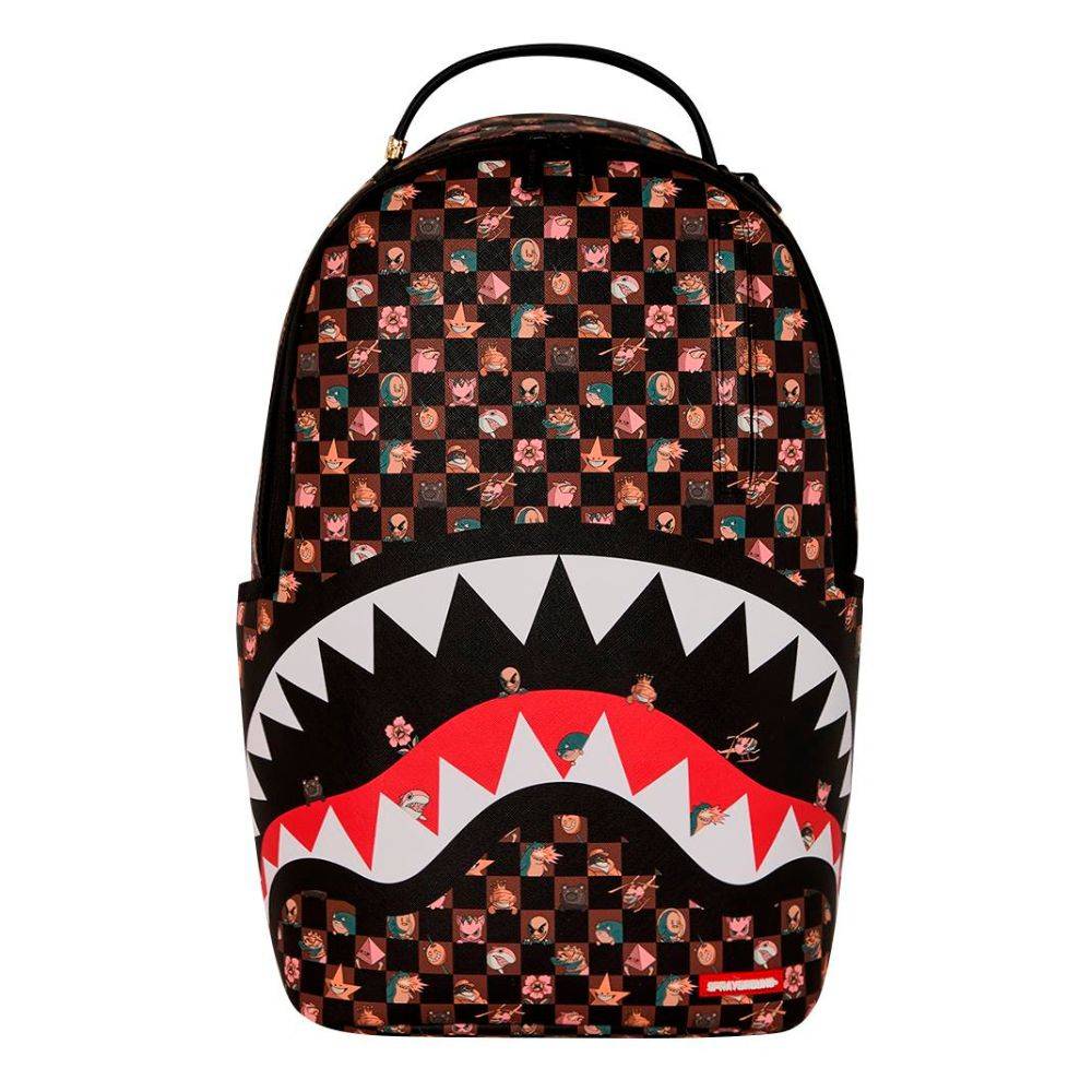 SPRAYGROUND PEEKING CHARACTERS REMIX DLXSV BACKPACK
