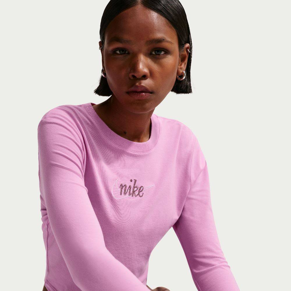 NIKE WOMENS PHOENIX SLIM LONG-SLEEVE TOP