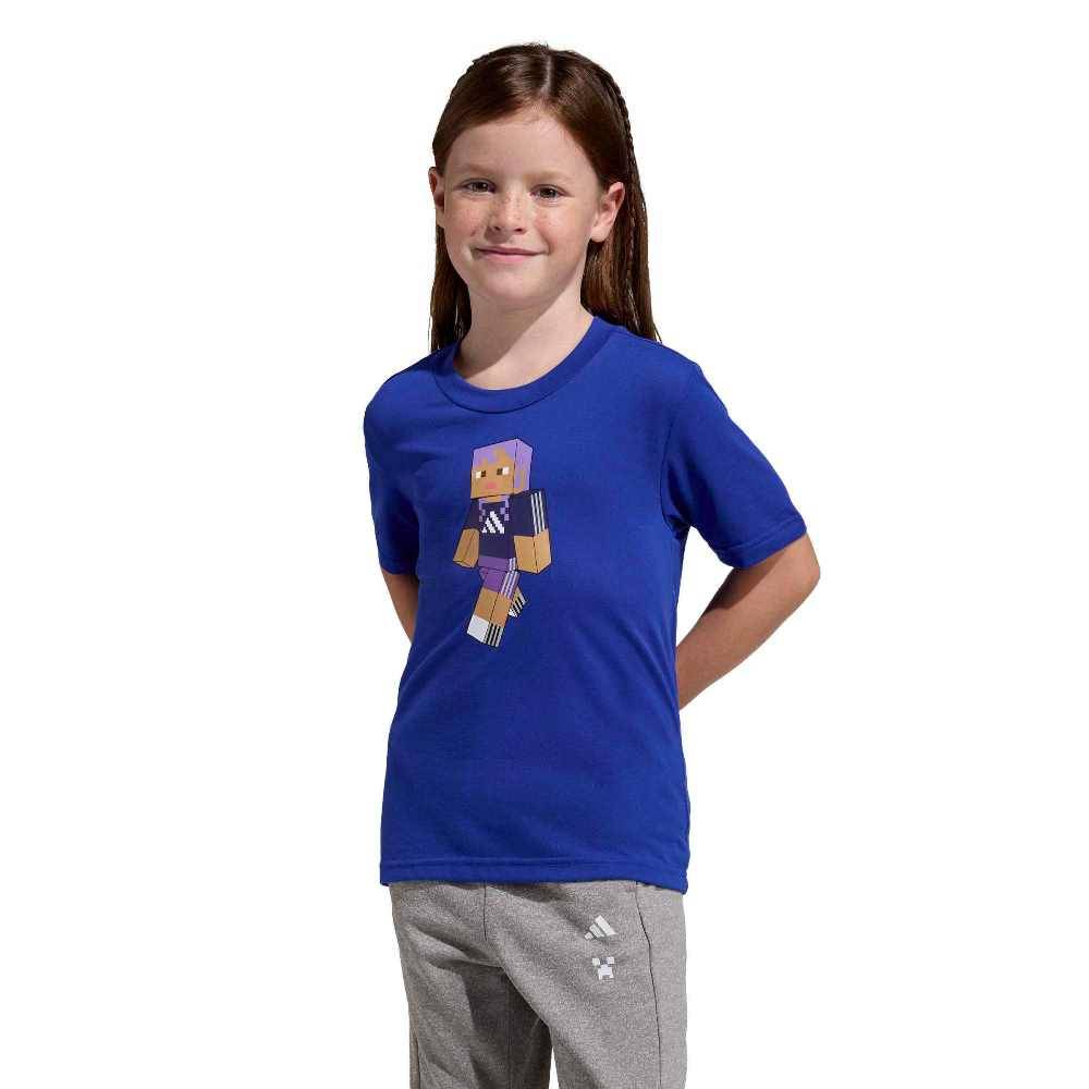 ADIDAS LITTLE KIDS MINECRAFT TRAINING T-SHIRT