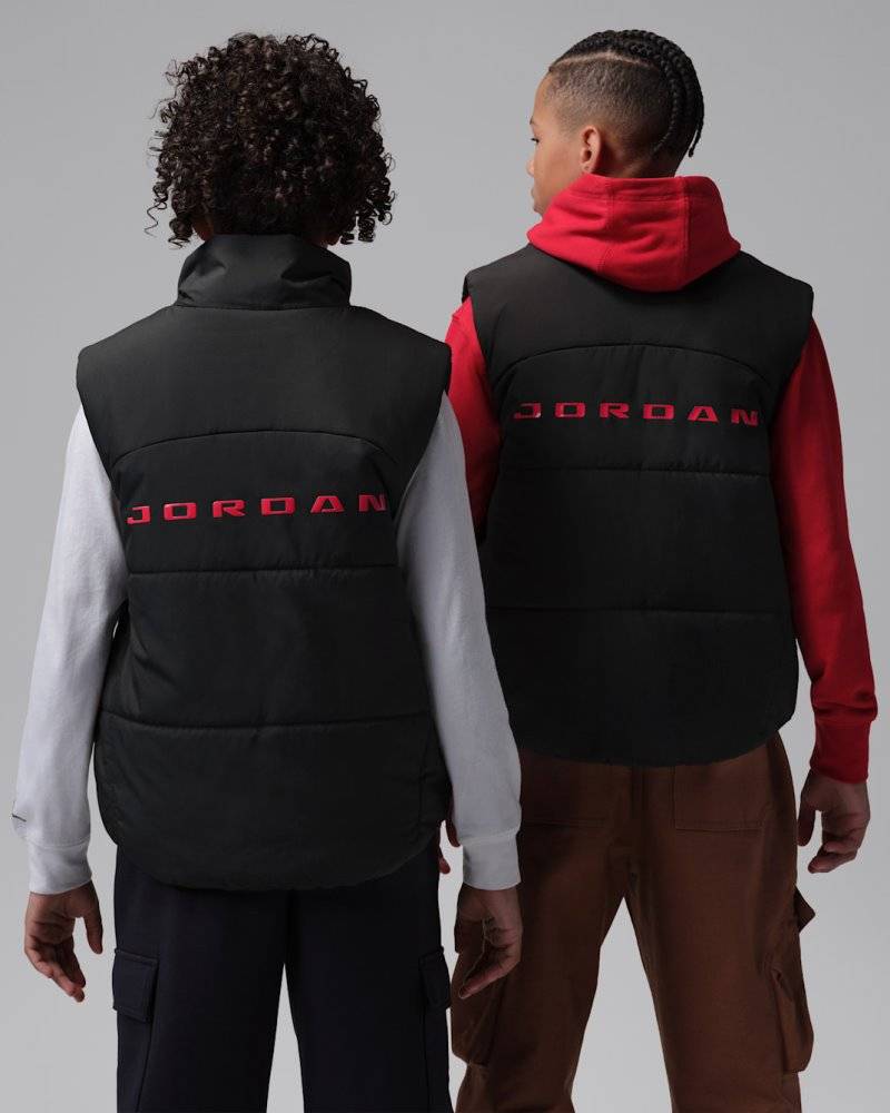 NIKE JORDAN BOYS PUFFER VEST