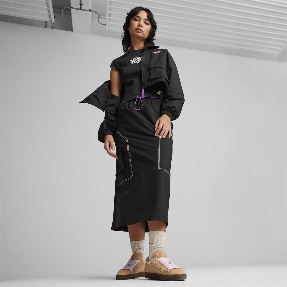 PUMA X X-GIRL MIDI SKIRT WV