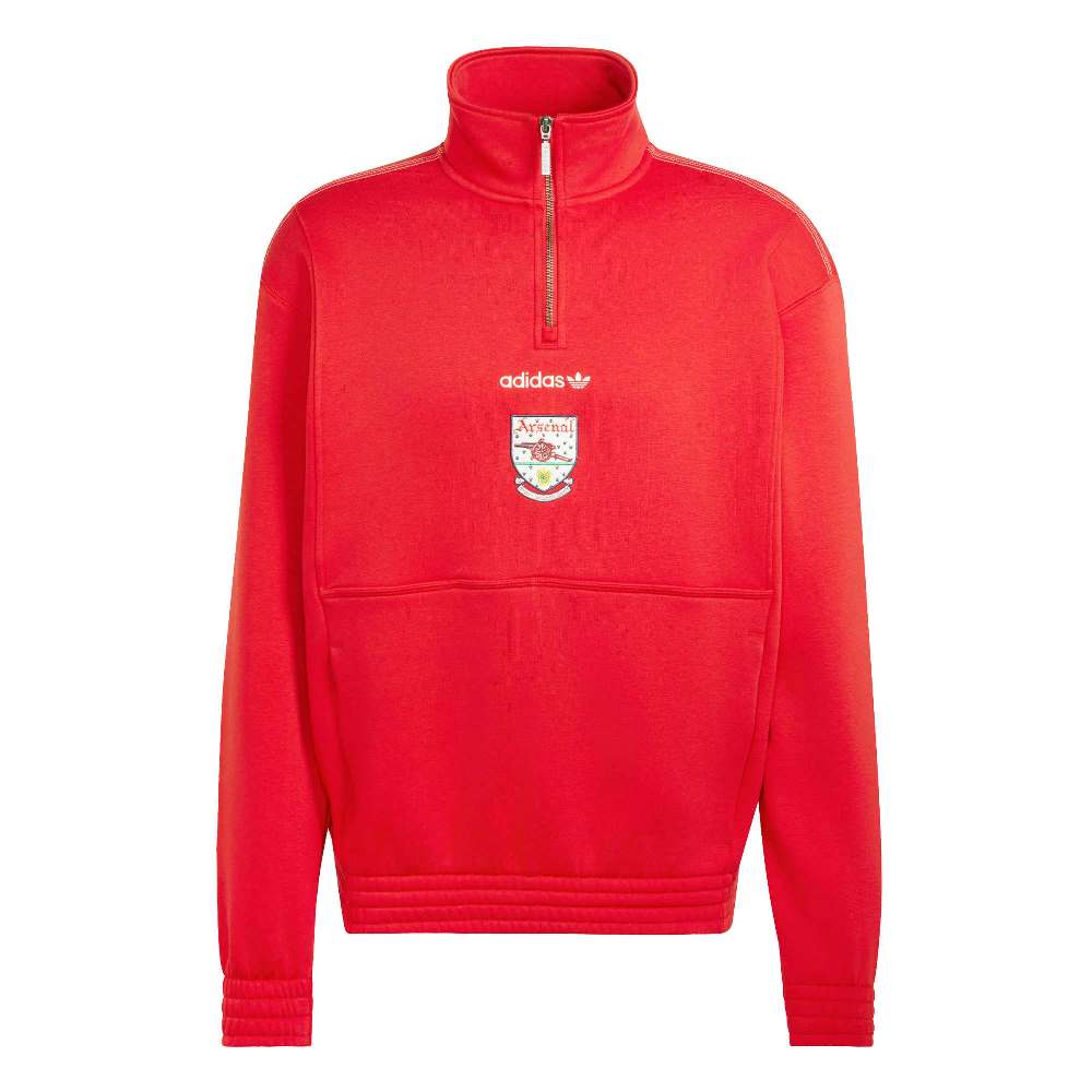 ADIDAS ARSENAL FC EQT HALF ZIP TOP