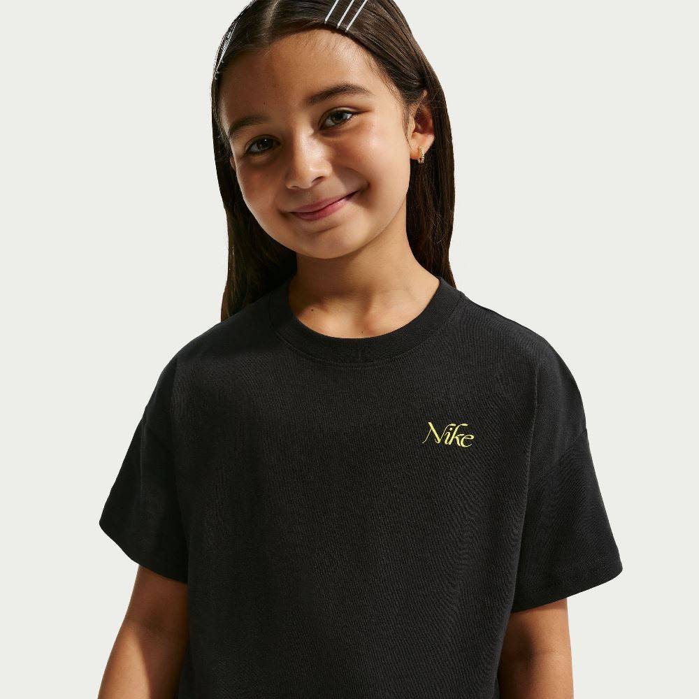 NIKE GIRLS NSW BOXY FLOWER TEE