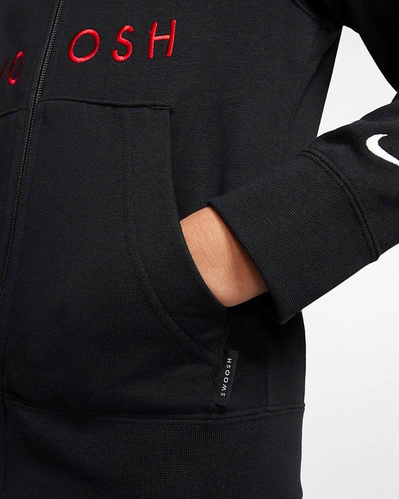 NIKE BOYS FRENCH TERRY SWOOSH HOODED