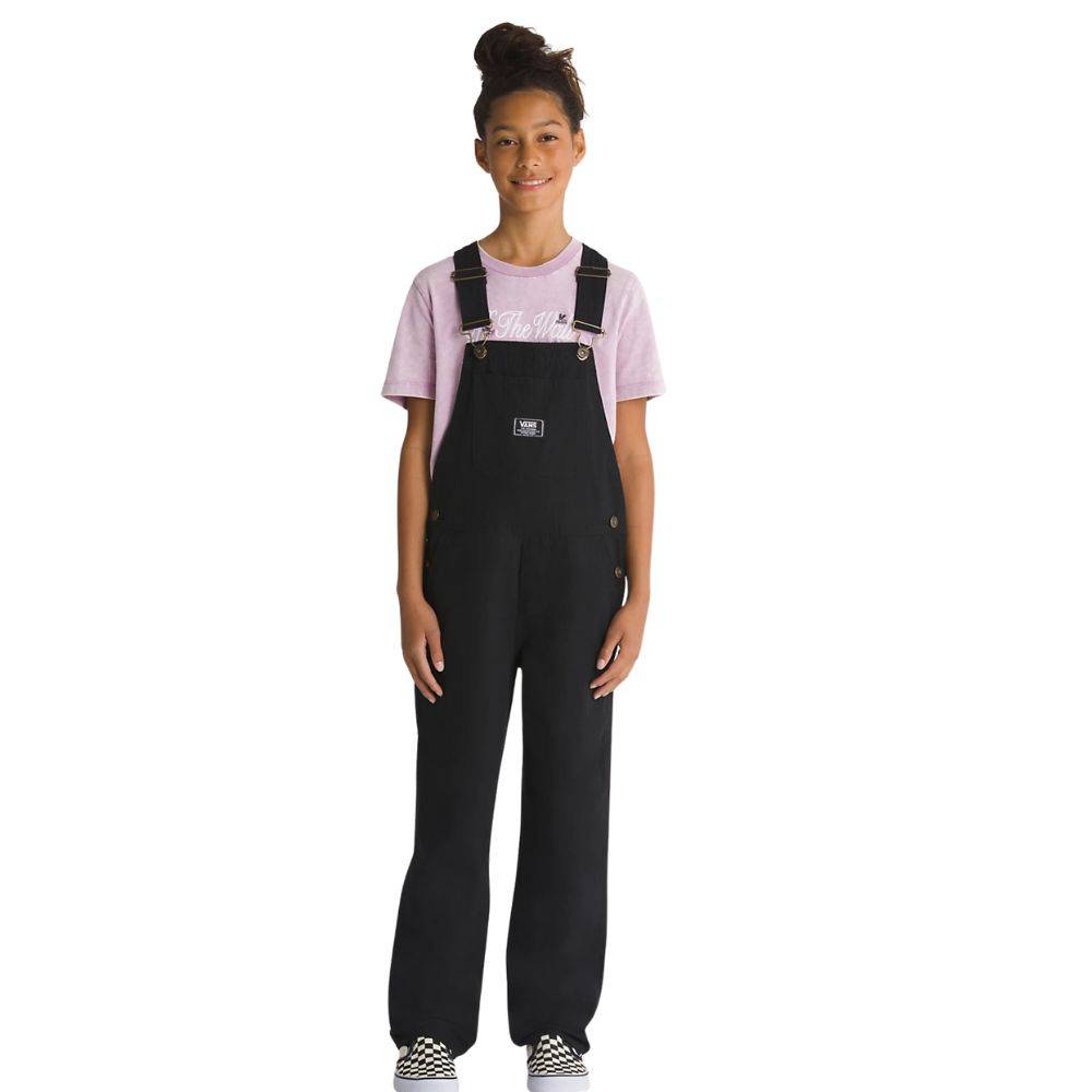 VANS GIRLS GROUNDWORK OVERALLS