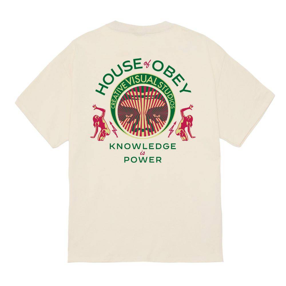 OBEY KNOWLEDGE IS POWER TEE