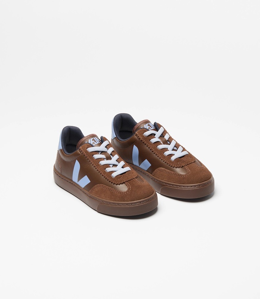 VEJA VOLLEY ELASTIC LACES LEATHER INFANT