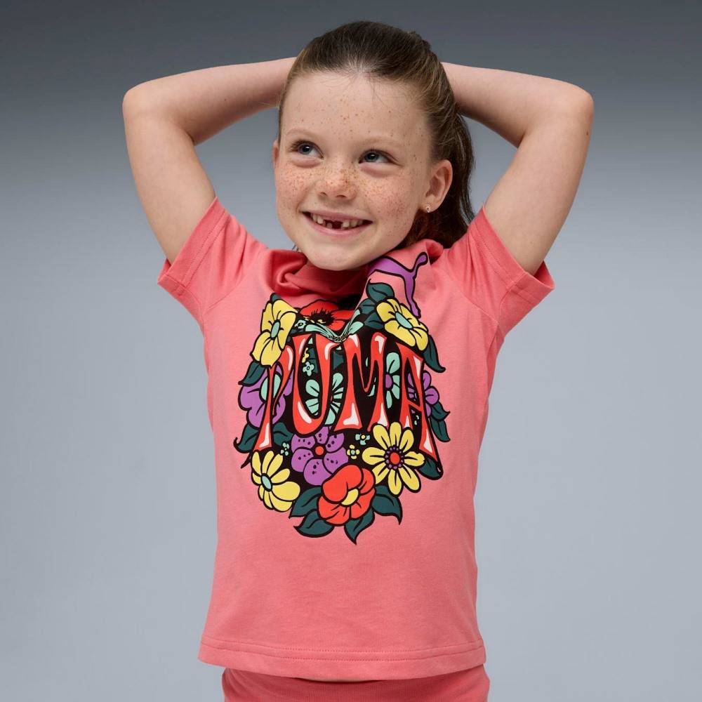 PUMA MID90S GRAPHIC TEE AND SHORT LEGGINGS SET PS