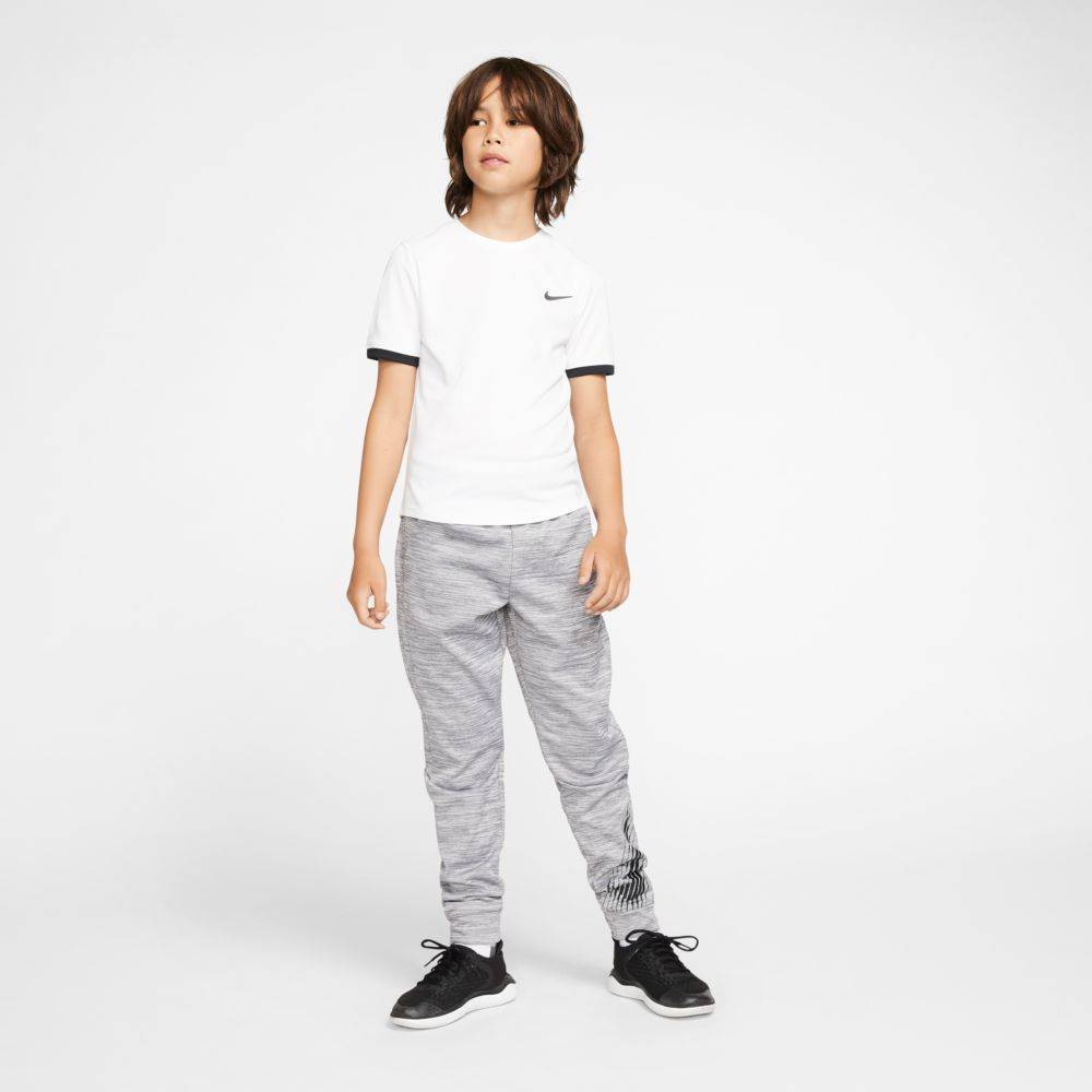 NIKE BOYS THERMA GRAPHICS TAPPERED PANT