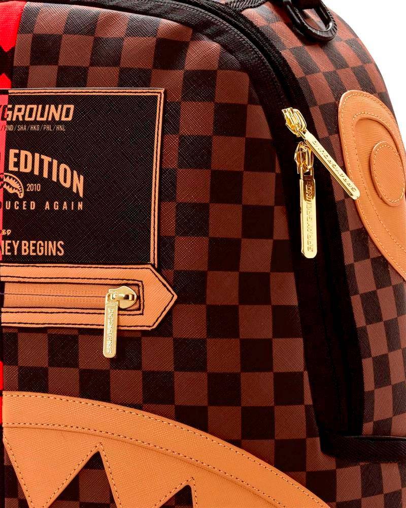 SPRAYGROUND REVERSE HALF SPLIT DLX BACKPACK