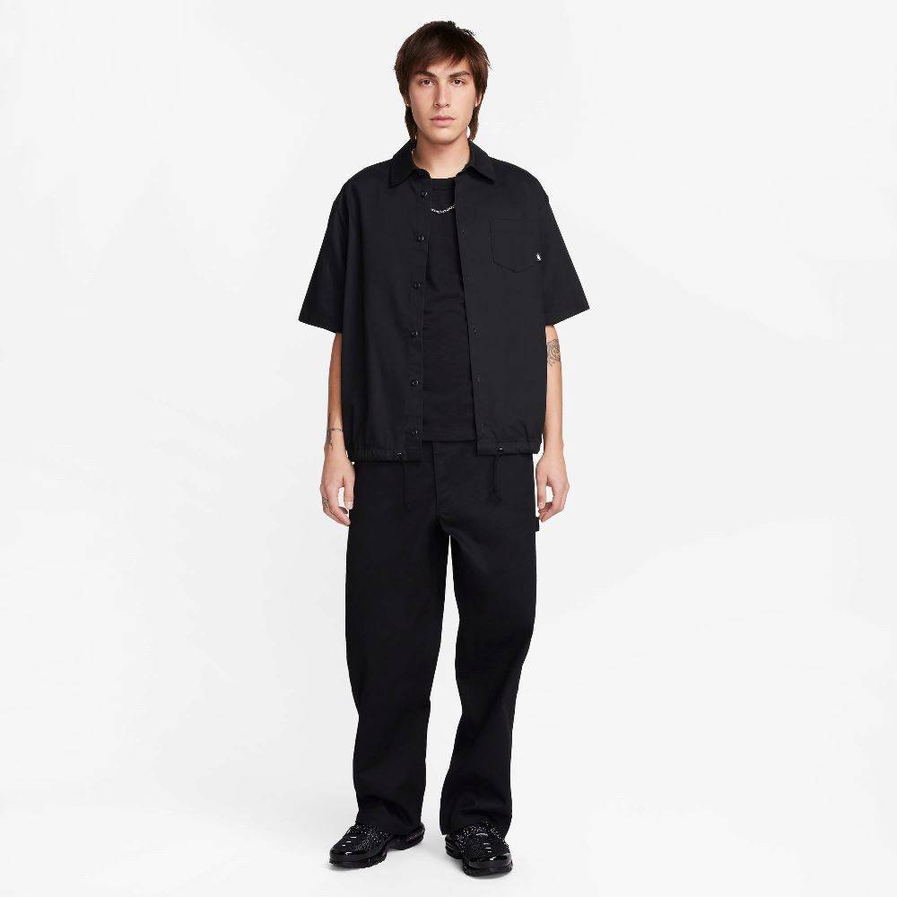 NIKE LIFE SHORT-SLEEVE KNIT TOP