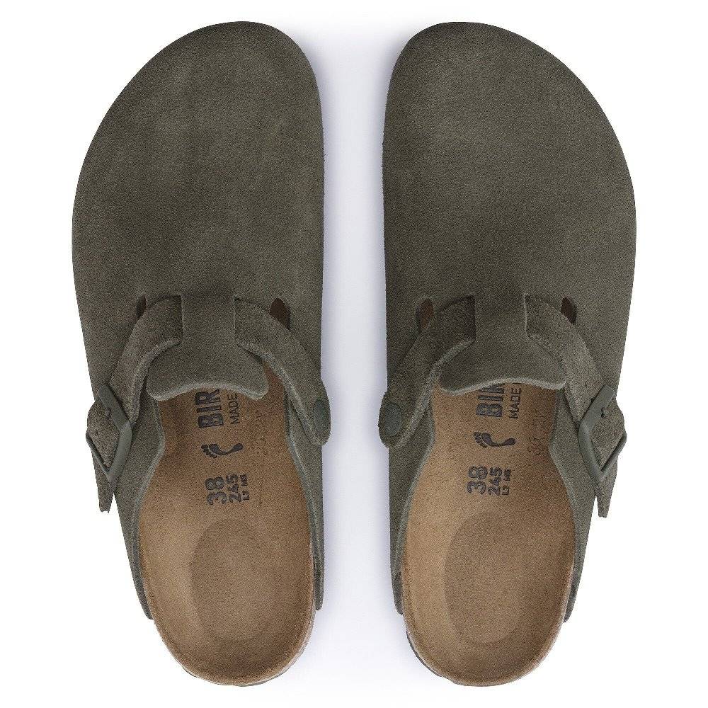 BIRKENSTOCK BOSTON SUEDE LEATHER NARROW