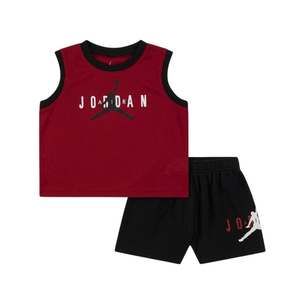 NIKE JORDAN INFANT BOYS JORDAN JERSEY SHORT SET