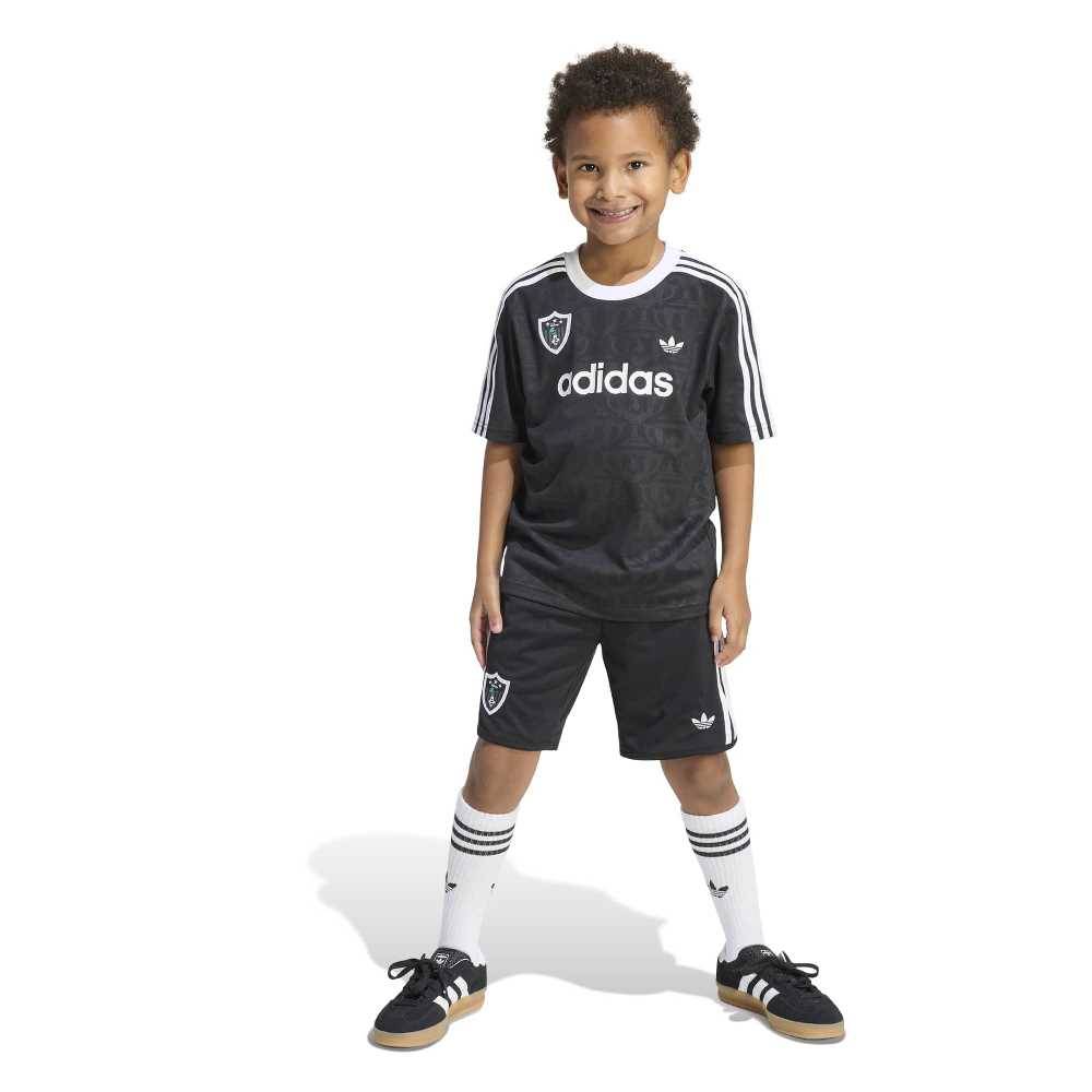 ADIDAS ORIGINALS LITTLE KIDS DISNEY SHORT JERSEY SET