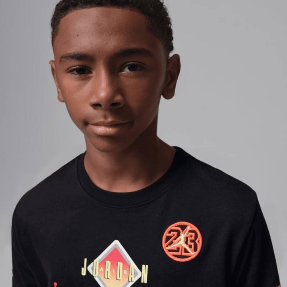 NIKE JORDAN BOYS DYNASTY PATCH TEE