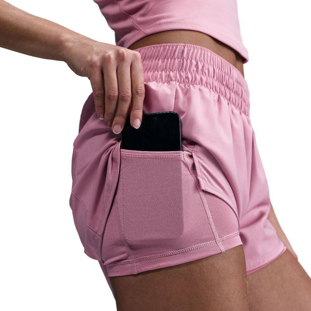 NIKE ONE DRI-FIT MEDIUM-RISE 2 IN 1 SHORT